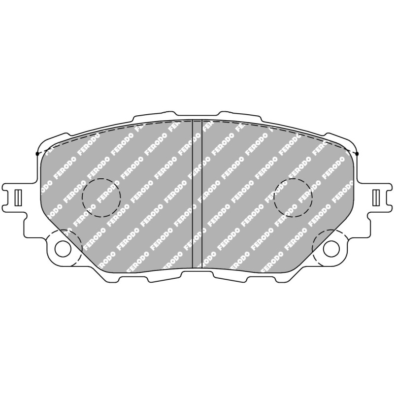 Plăcuțe de frână FERODO DSUNO FCP4873Z - F-CP4873Z - FCP4873Z - 3666618075785